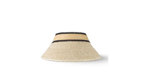 louis vuitton straw visor|LV Straw Visiere S00 .